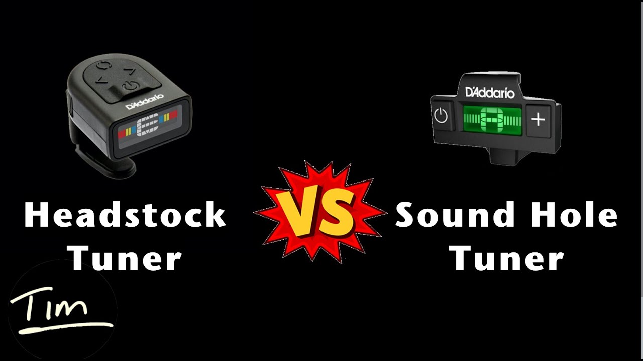 Тюнер D'Addario Micro Headstock Tuner против тюнера D'Addario Micro Sound Hole Tuner