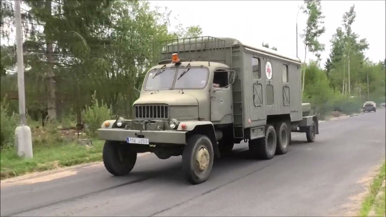 Sraz historické vojenské techniky Rožmitál pod Třemšínem 2022 - 8. Letní Vyvedení