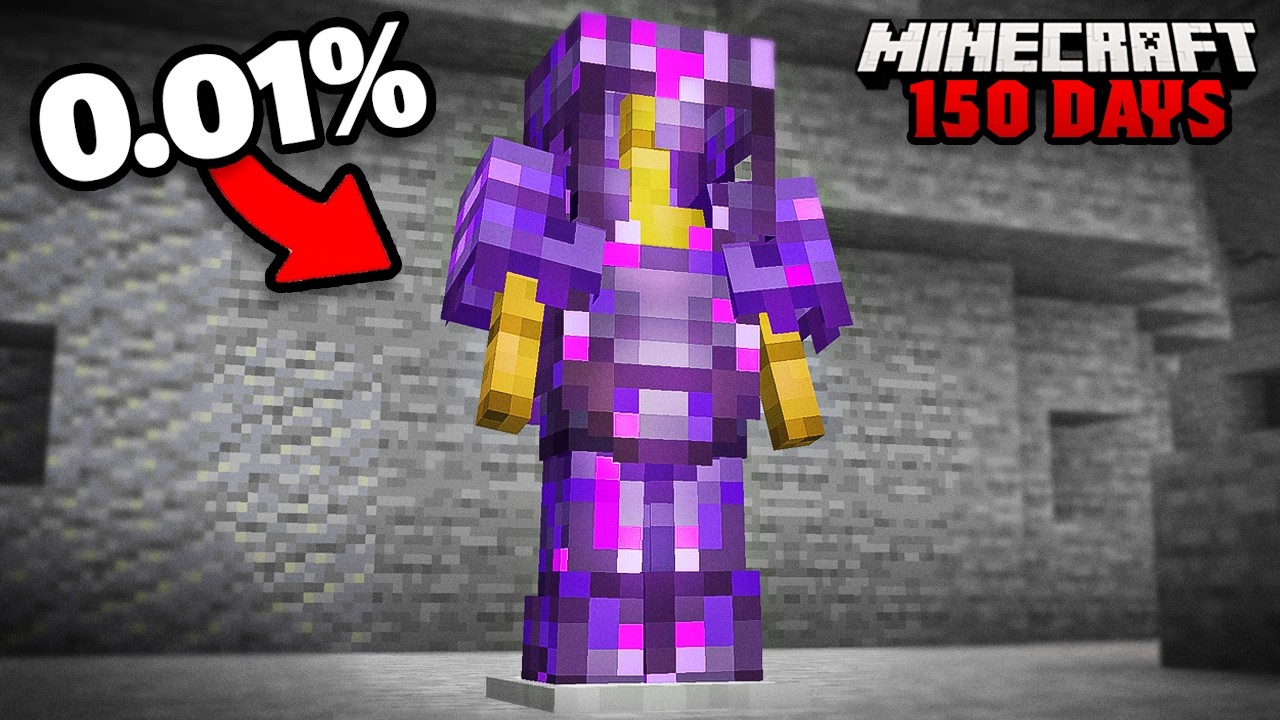 صنعت اقوى الدروع النادرة في ماين كرافت هاردكور