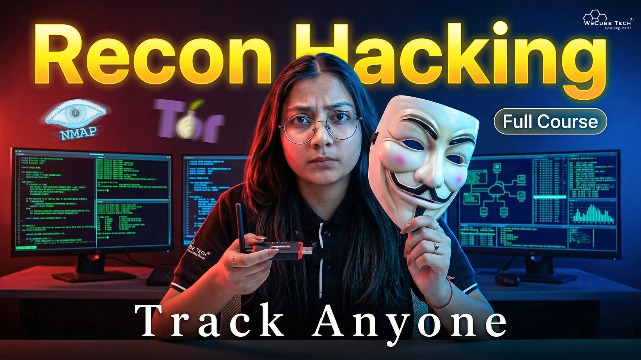 Track Anyone Like a HACKER: Recon Hacking Course in 1 Hour