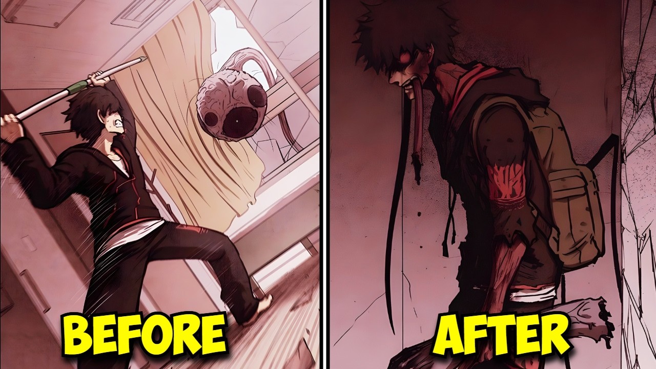 When Depression Turns You Into a MONSTER! - Manhwa Recap