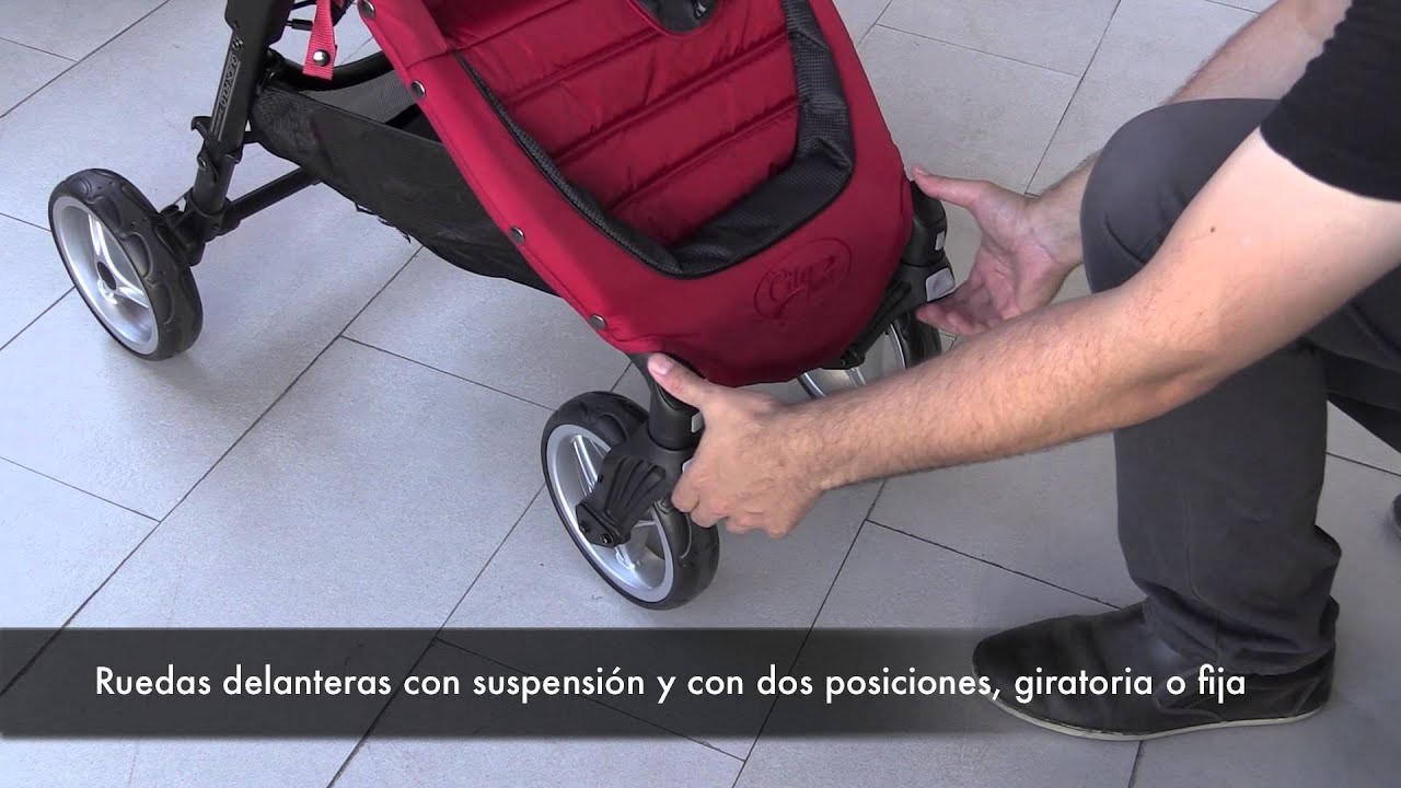 Baby Jogger City Mini 4 en español - Carritos para Bebes