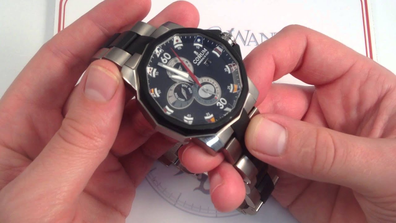 Corum Admiral's Cup Seafender 48 Tides Luxury Watch Review