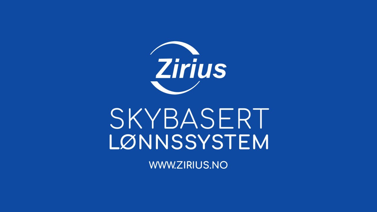Skybasert lønnssystem | Gratis demo - Zirius AS