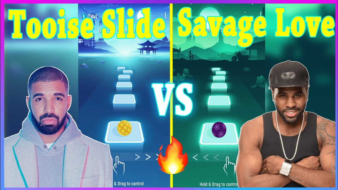 Jason Derulo Savage Love VS Drake Toosie Slide - Tiles Hop. TRZ