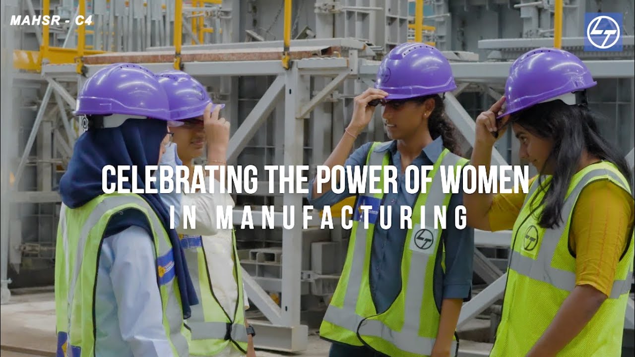 Empowering Women at the Mumbai-Ahmedabad High Speed Rail Project. #WeAreLnT