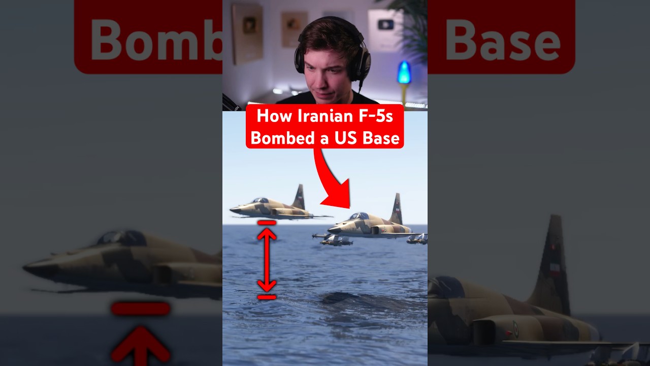 Как иранские F-5 разбомбили американскую базу