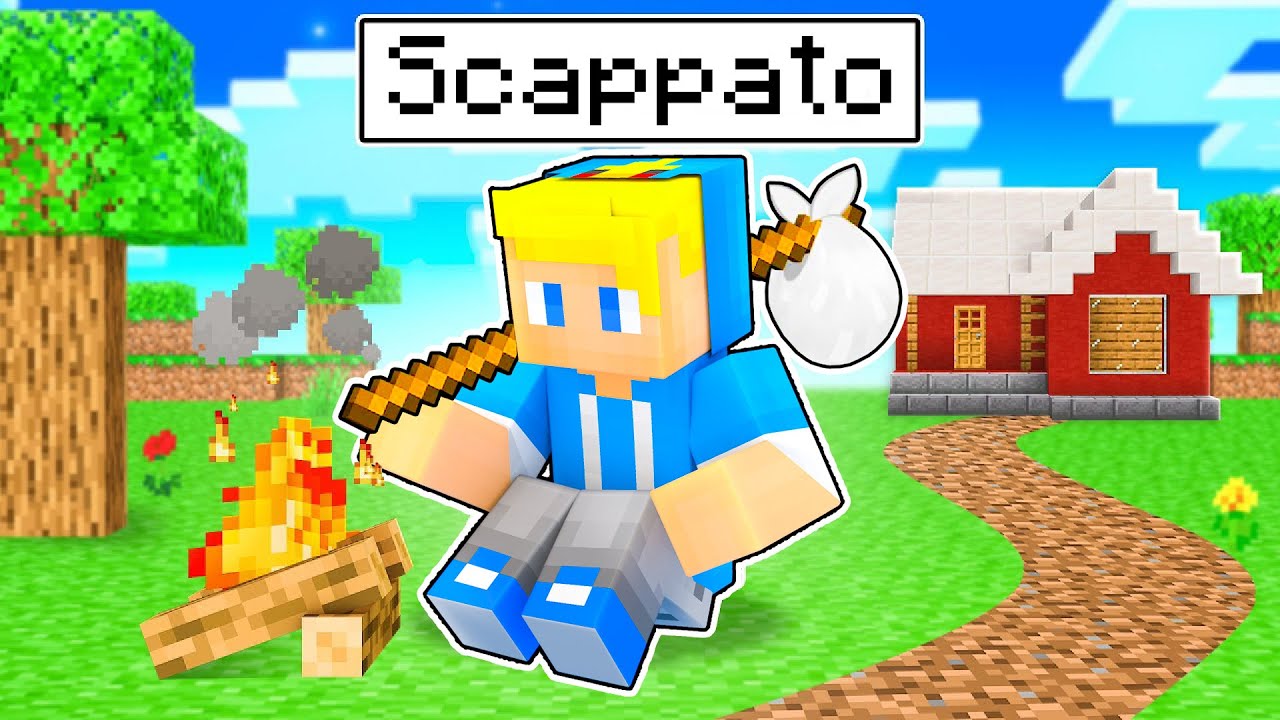 Sbriser È SCAPPATO Di CASA Su Minecraft!