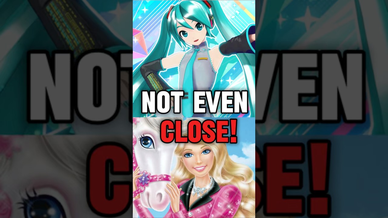 Why Hatsune Miku VS Barbie ISN&rsquo;T EVEN CLOSE! #barbie #toys #miku #hatsunemiku #anime #vs #battle #dc
