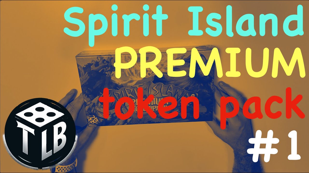 Spirit Island Premium Tokens Pack#1: unboxing