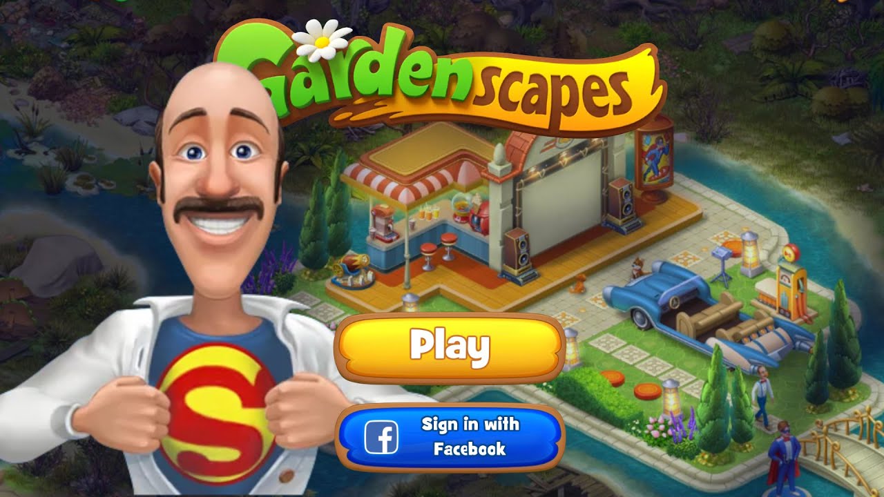 Gardenscapes New Area - The Superbutler Animation Studio
