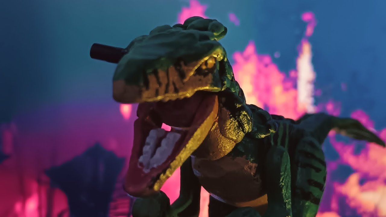 ¡Hice al utahraptor de primitive war en lego!🦖🔥