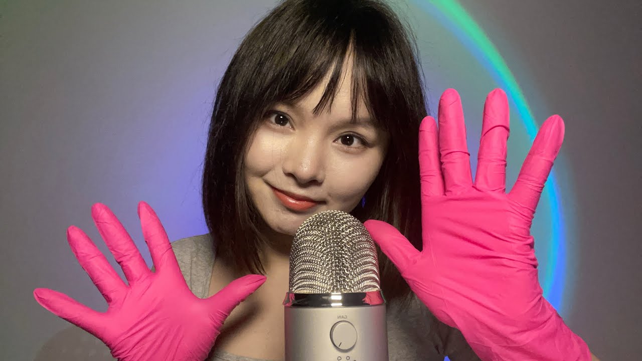 ASMR - Massage Your Brain with Rubber Gloves🧤100% Tingle the Brain🧠