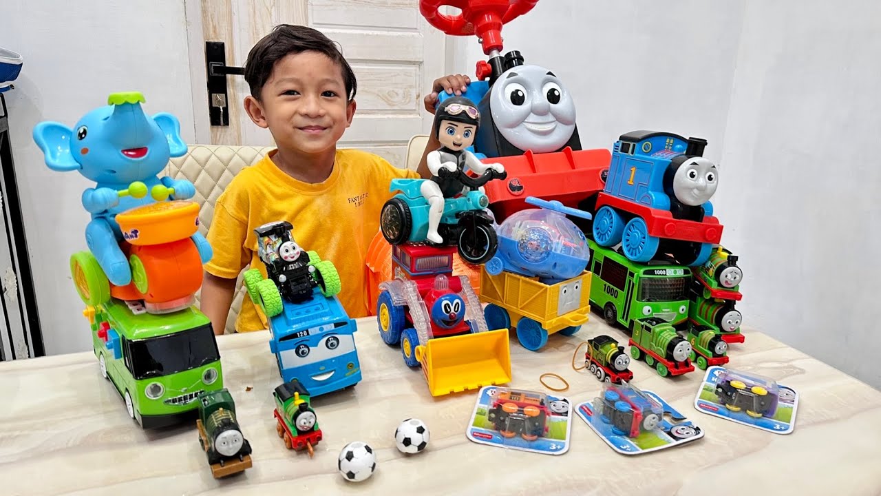 Go Thomas and Friends, Saya SUka Bermain Thomas dan Bus Tayo, Tayo Little Bus