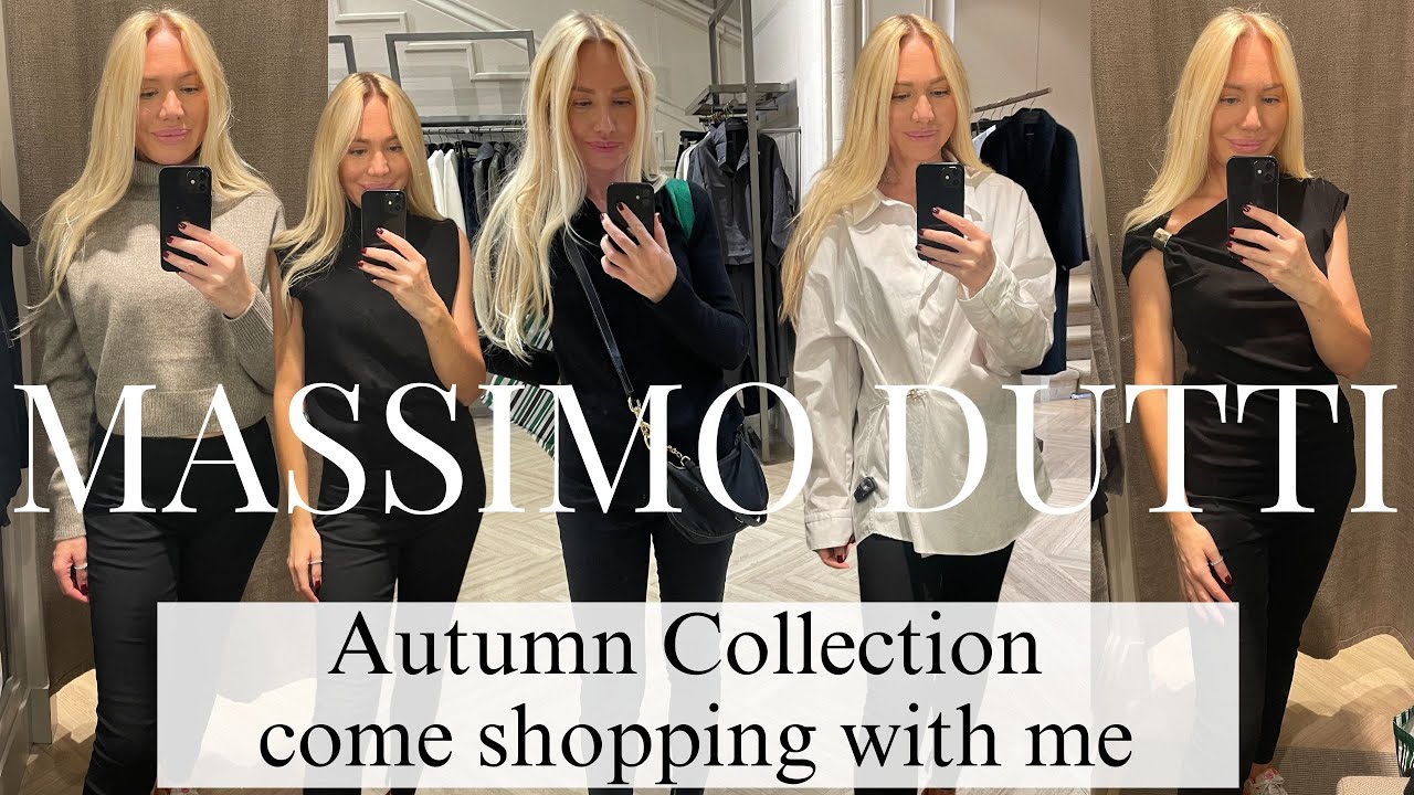Примерка коллекции осень-зима MASSIMO DUTTI и ювелирные изделия ITALO