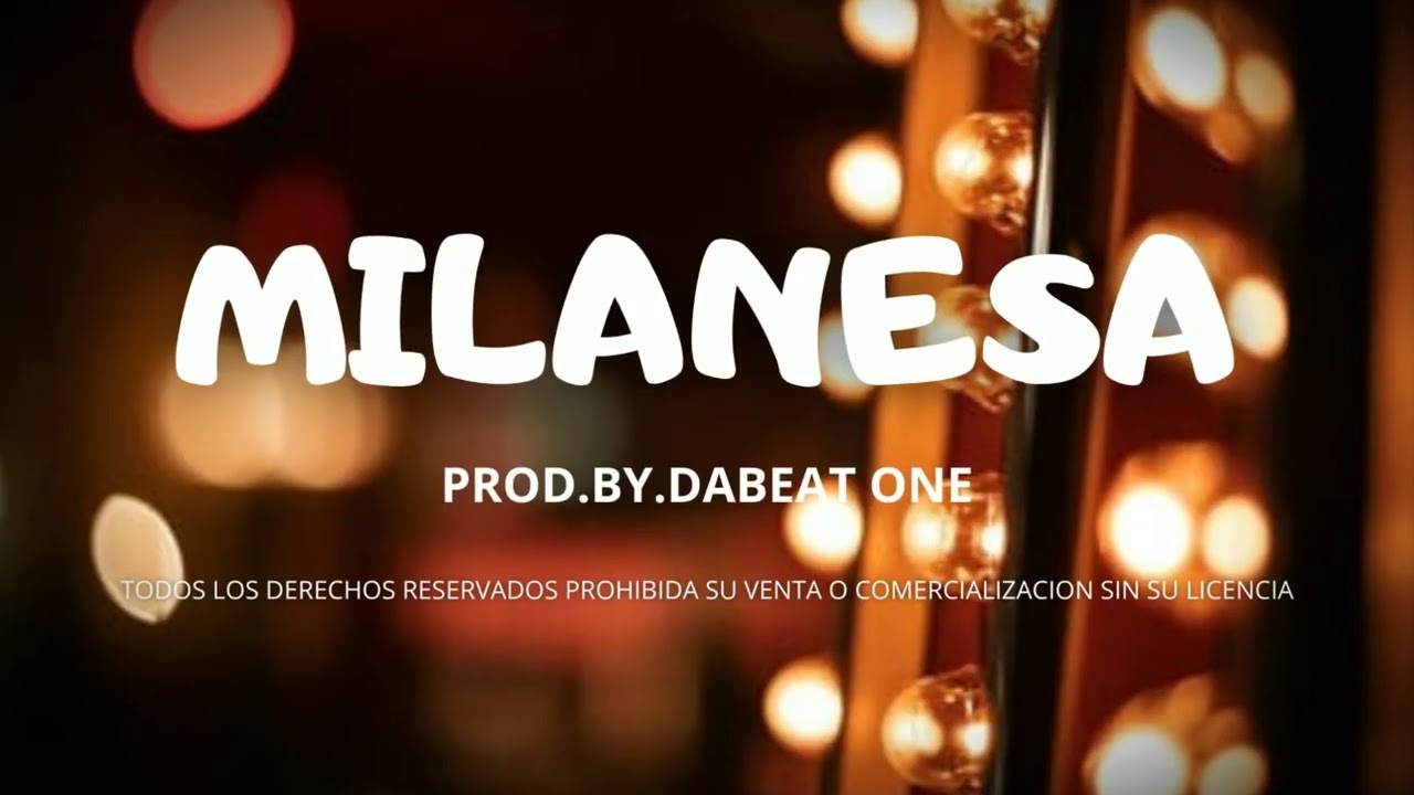 MILANESA 💃 I TRAP BEAT I DABEAT ONE MUSIC 🔥 I 2026
