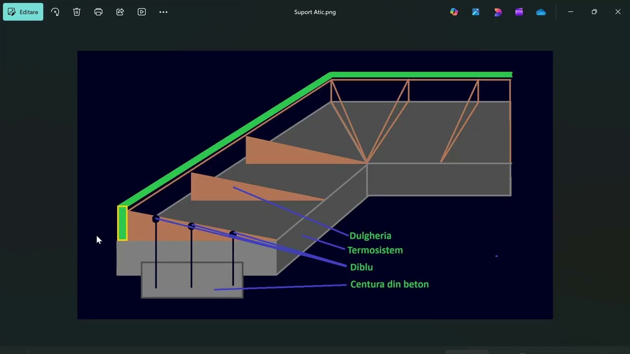 Nu lăsa apa să-ți distrugă fațada! Montaj capac atic din tablă plană #roofing #viral #construction