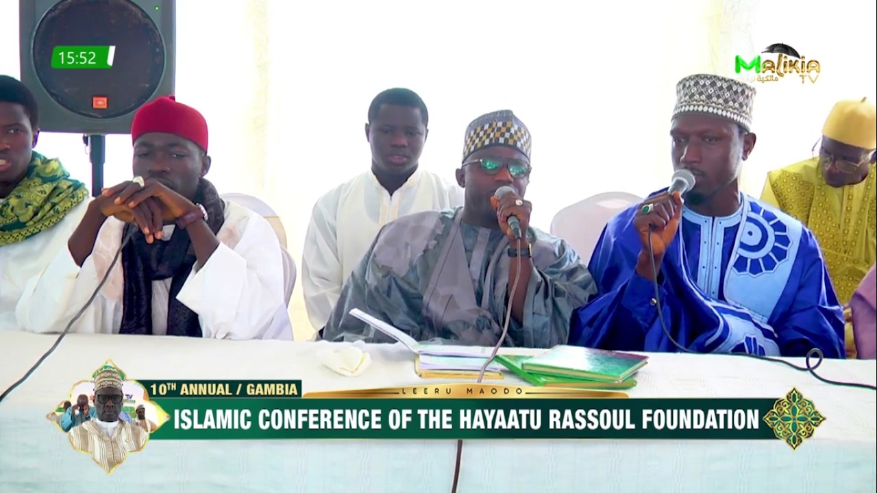 🔴[ DIRECT  GAMBIA ] 10th ANNUAL: ISLAMIC CONFERENCE OF THE HAYAATU RASSOUL FOUNDATION l 12 MARS 2026