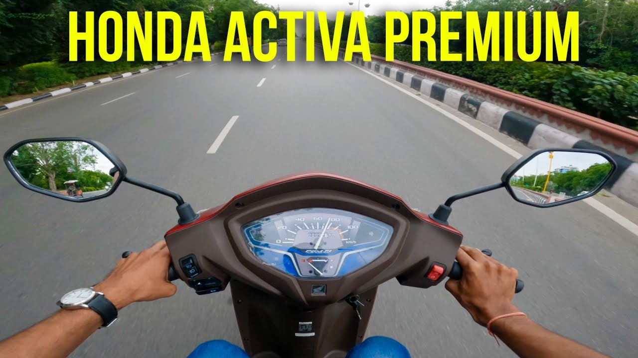 Honda Activa 6G 110 Premium Edition | Honda Activa Red Mat Colour Ride Impression  | Somendra Auto