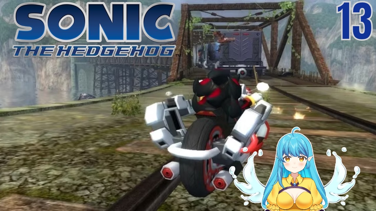 [Sonic 06] All Shadow needs is his motorcycle