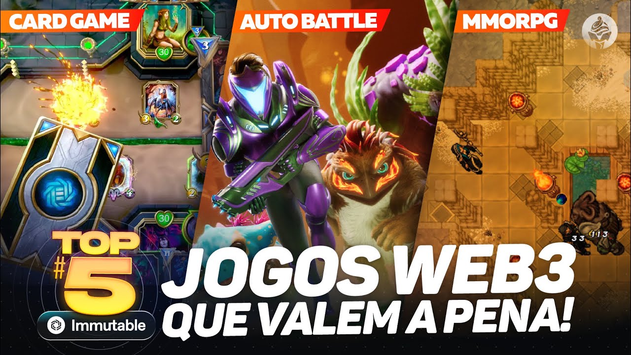 Os 5 MELHORES jogos da Immutable X que você precisa jogar