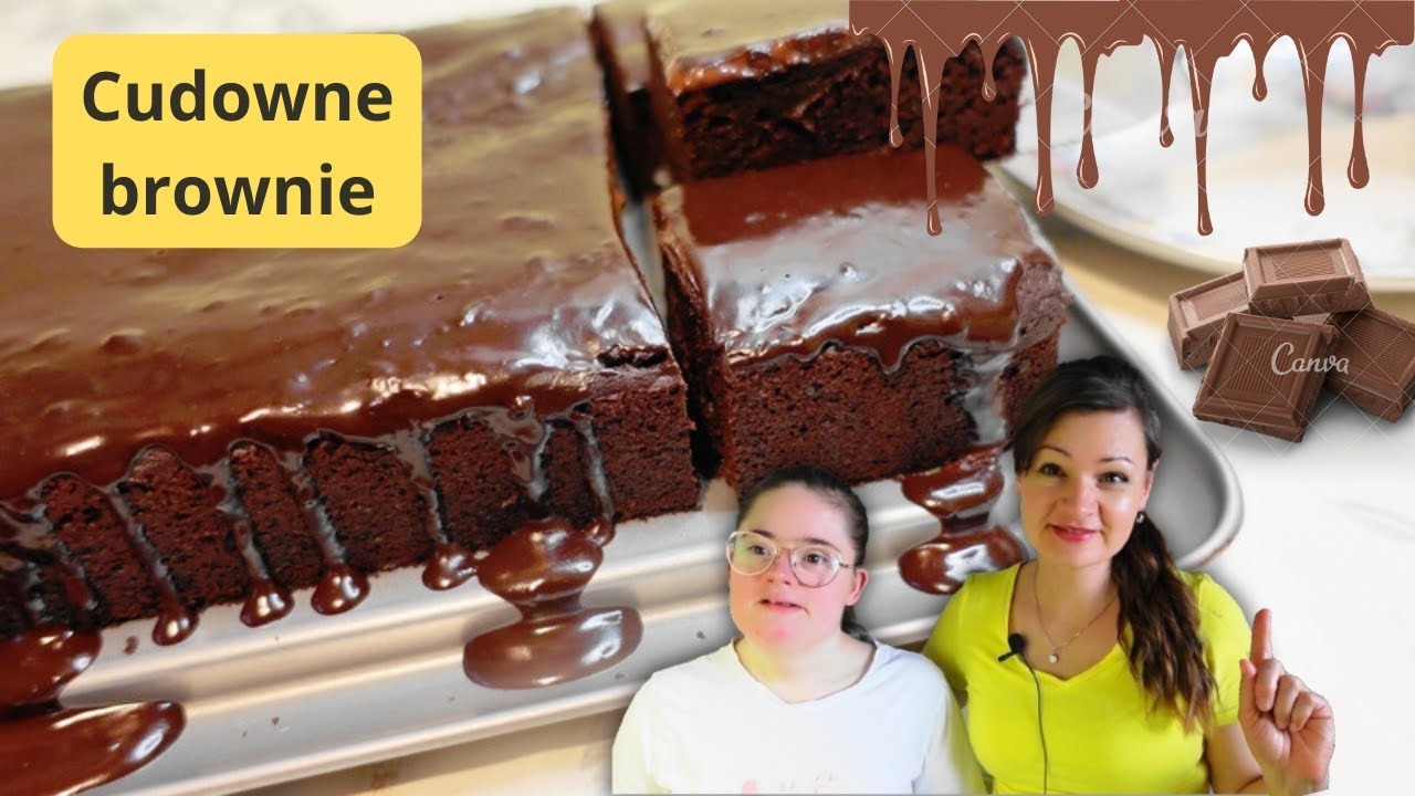 👍BROWNIE bez cukru i  bez masła rozpływające się w ustach, delikatne i puszyste. Zdrowe ciasto 👍