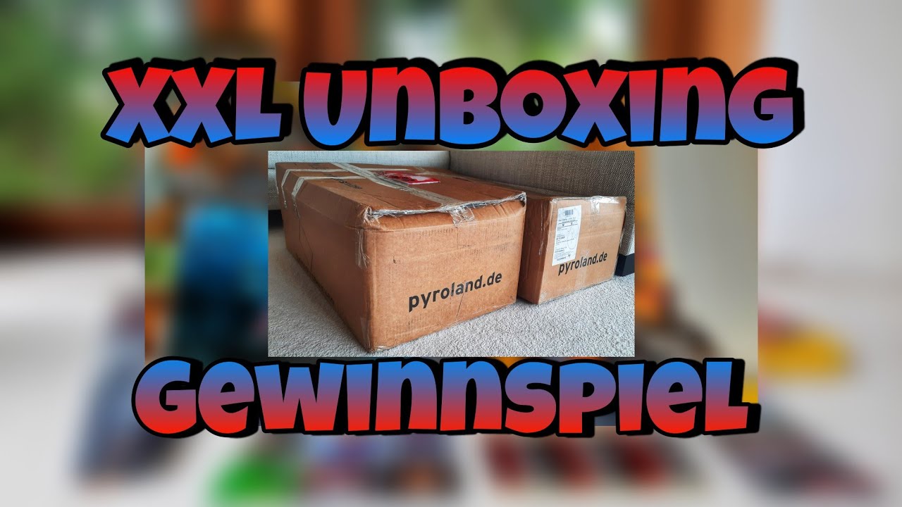 XXL FEUERWERKS-PAKET Unboxing | Gewinnspiel (PyroNews & Pyroland)