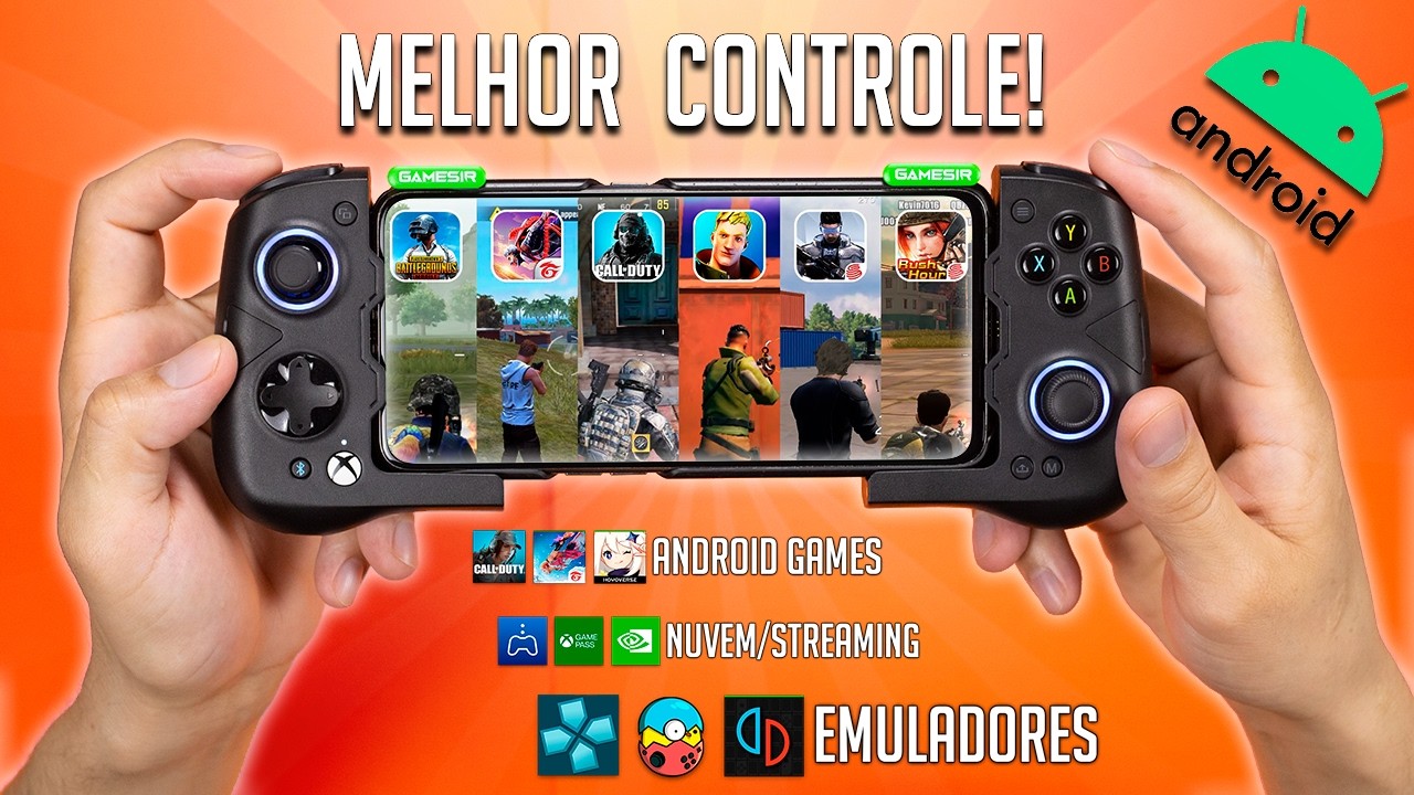 CHEGOU!!! MEU NOVO CONTROLE PERFEITO para Xcloud! (X4A) Transforme Seu Celular em um  XBOX PORTÁTIL!