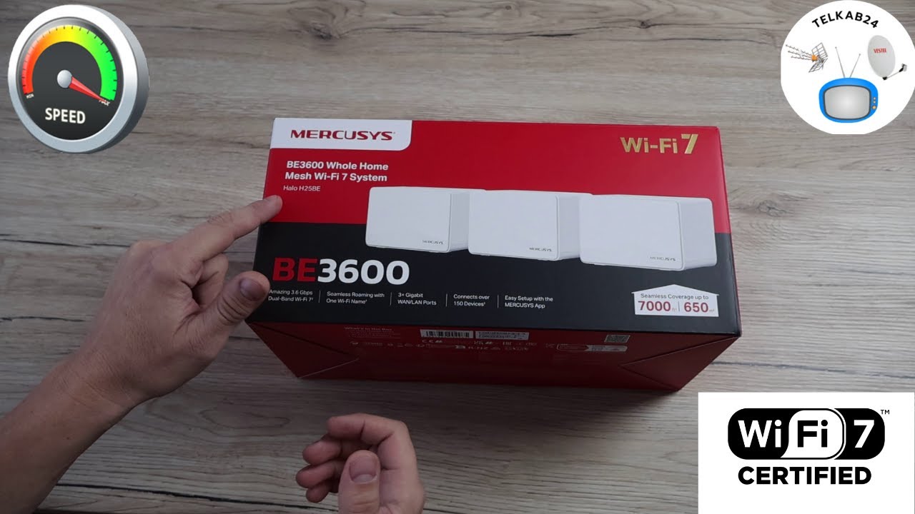 1Gb/s w cały domu? Test zestawu Mesh Wi-Fi7 Mercusys Halo H25BE