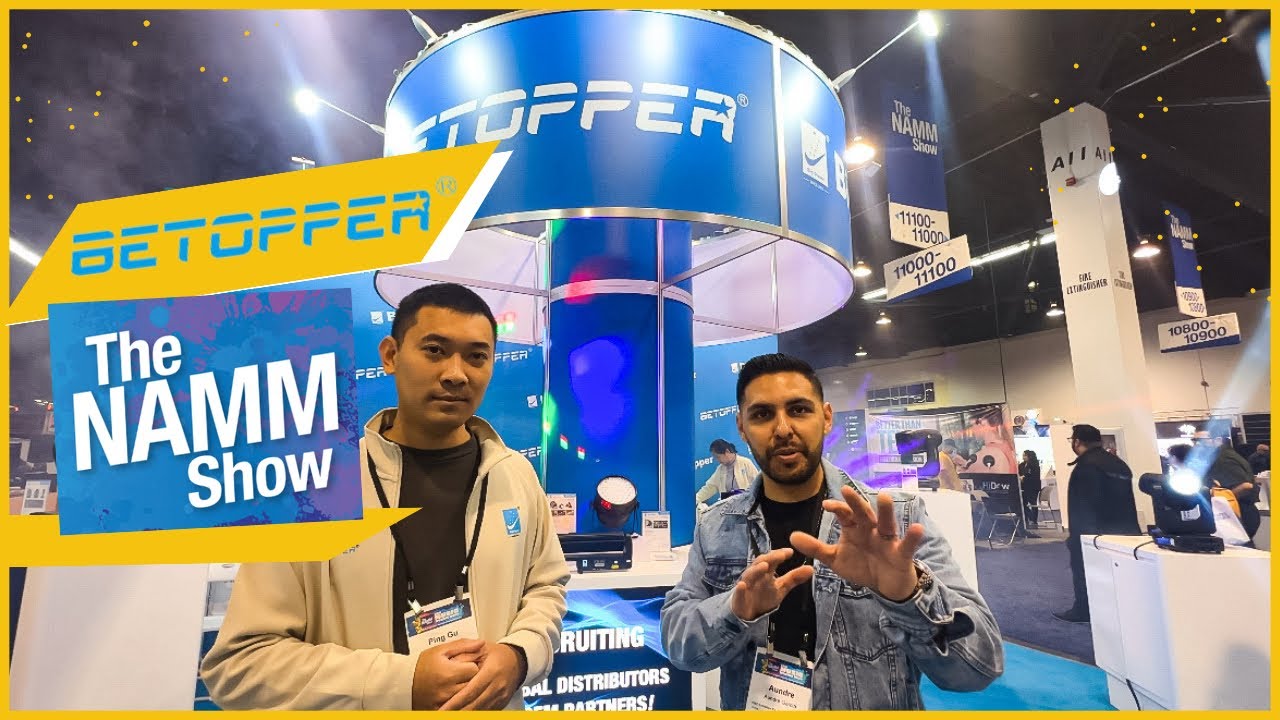 NAMM Show and Betopper Lighting @betopperofficial  #lighting #stageshow #djlight
