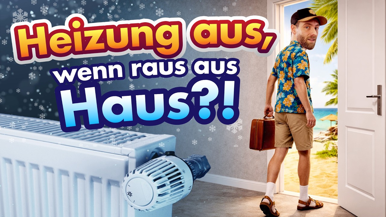 Im Urlaub besser Heizung aus?