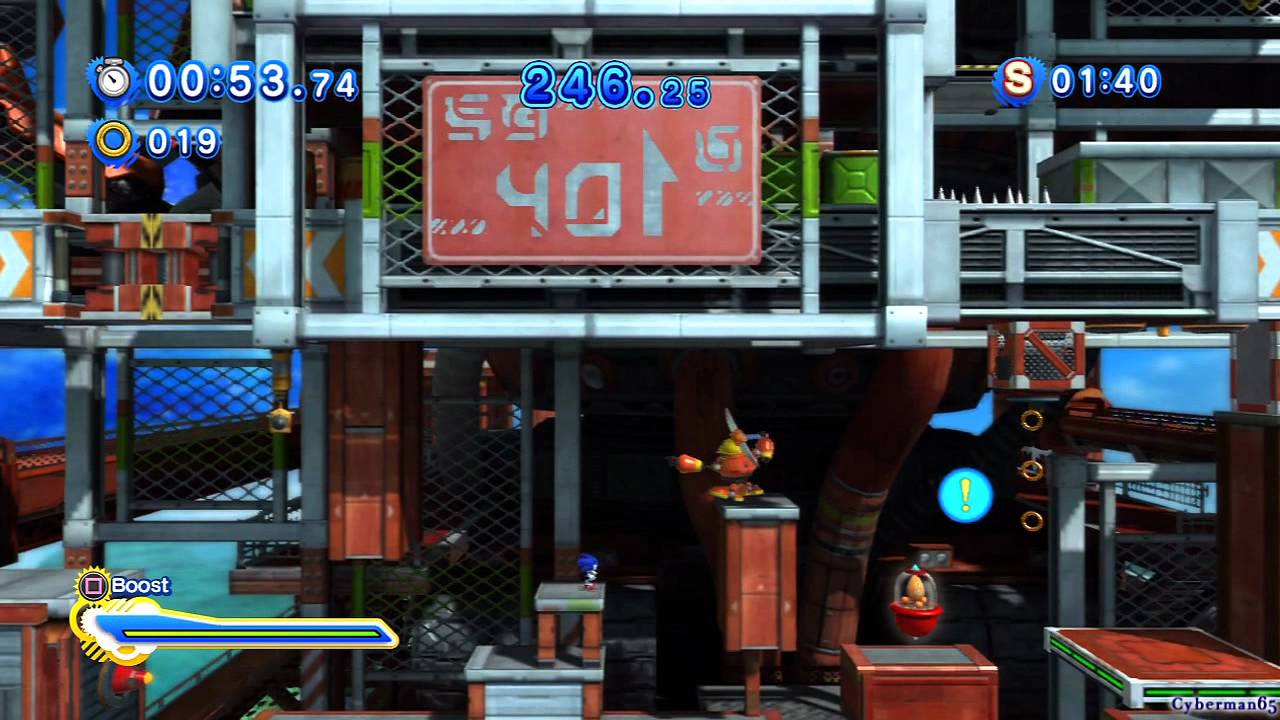 Sonic Generations PS3 - [Part 20 ~ All Planet Wisp Challenges - S Ranks]