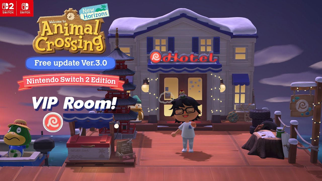 ◉ Animal Crossing NH 3.0 Hotel VIP Room 🐞 #PolkaDotDay (Jan 22, 2026)
