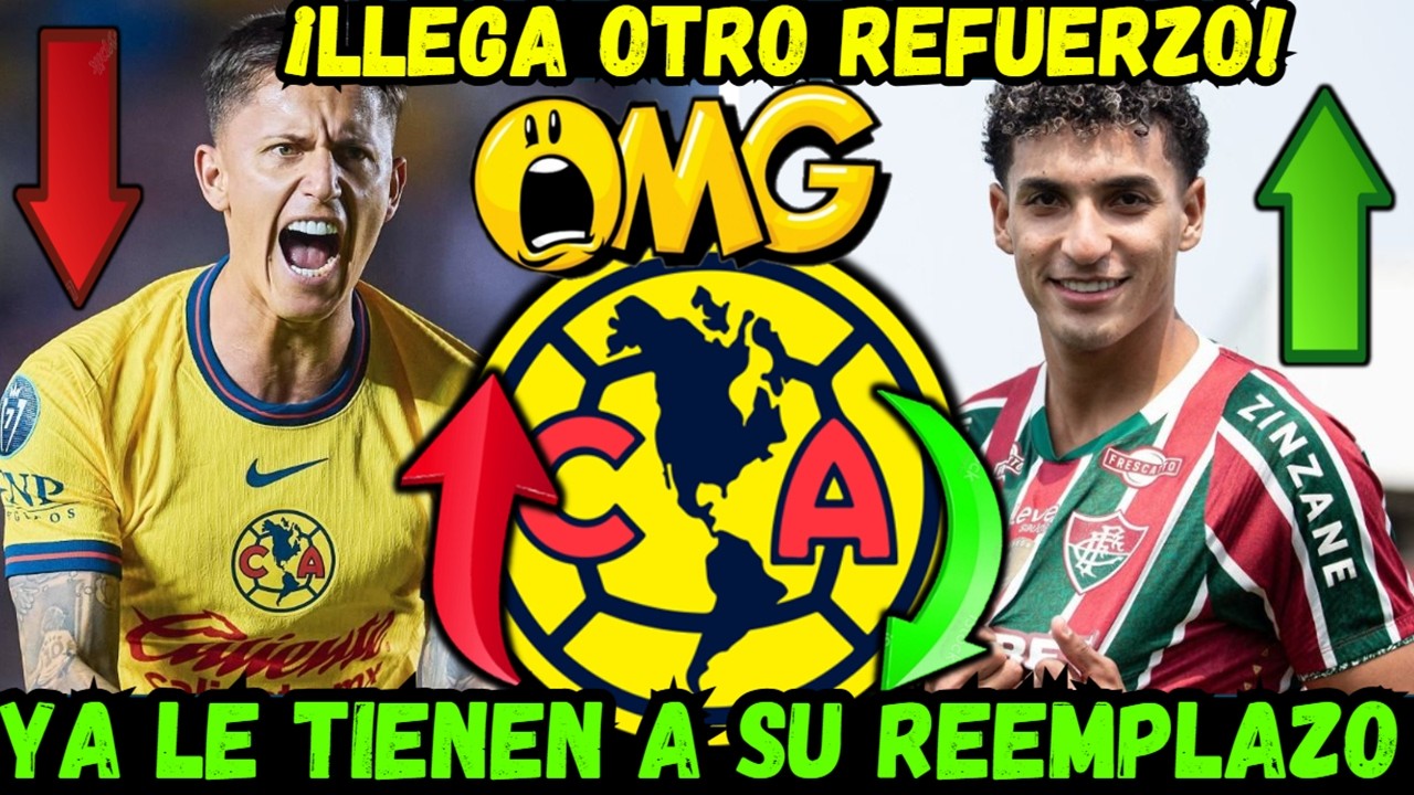 ✅🔥¡TREMENDO! AMERICA ya tiene el REEMPLAZO de BRIAN RODRIGUEZ este 2026