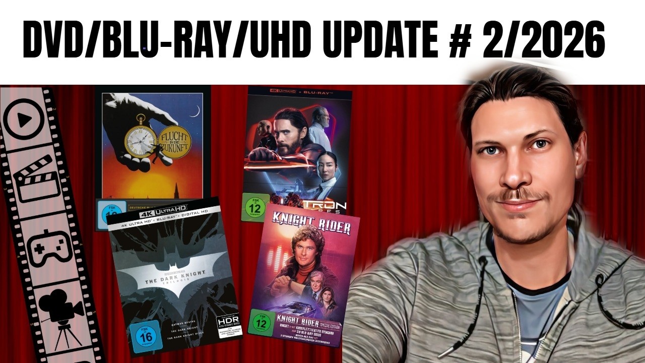 DVD/Blu-Ray/UHD UPDATE #2/2026 I Noch mehr Retro-Serien