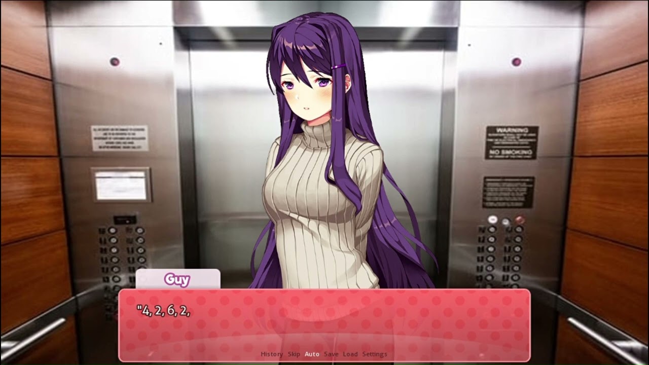 DDLC Halloween mod: The Elevator Game