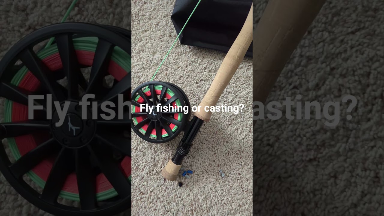 fly fishing or casting? 