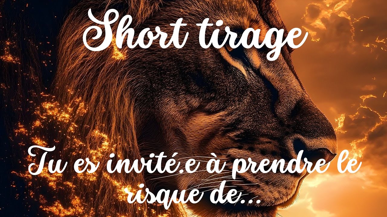 Short Tirage : Tu es invité.e à prendre le risque de...