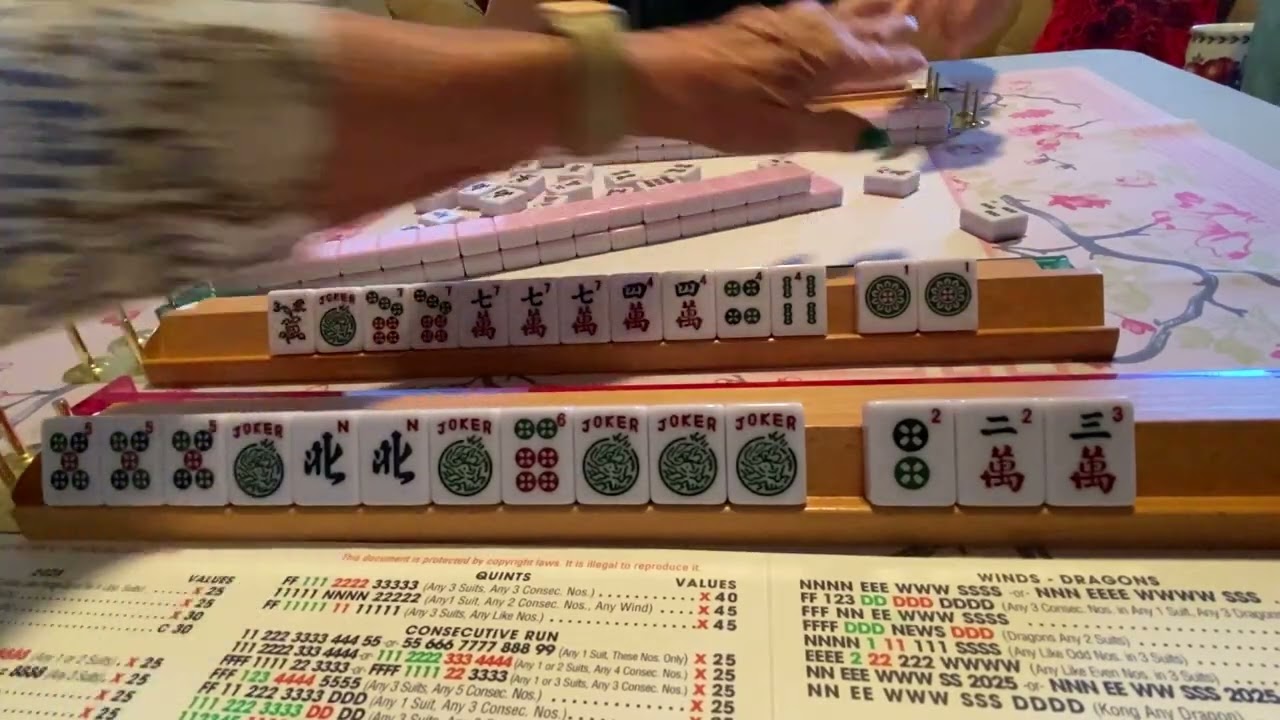 Two Mah Jonggs on the Last Tile?! Siamese Mah Jongg Shock Ending