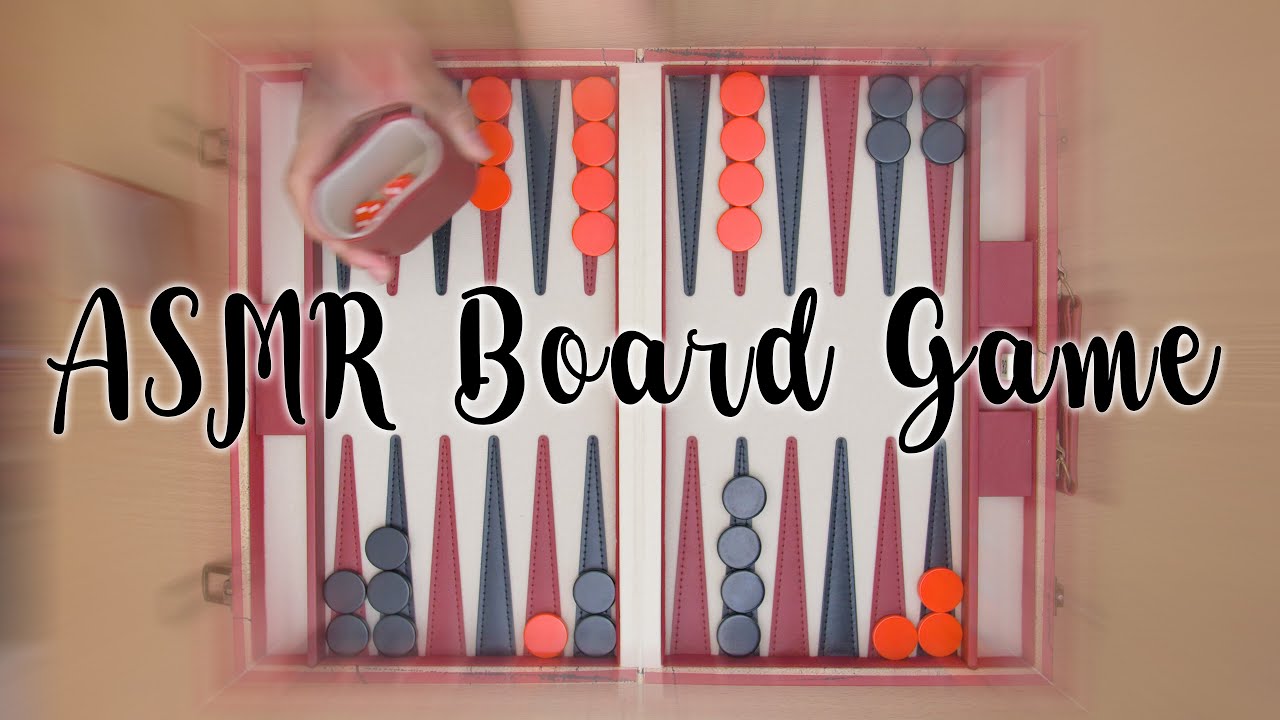 ASMR Backgammon Playthrough | Relaxing Commentary and Gameplay