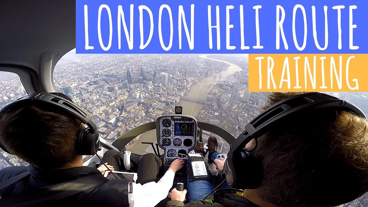 London Heli Routes Training Cabri G2 Helicopter