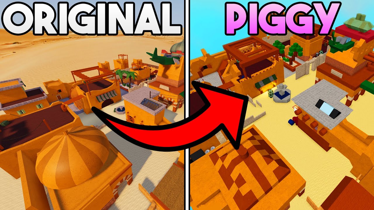 I Built ANOTHER ARSENAL MAP In PIGGY!? (ROBLOX)