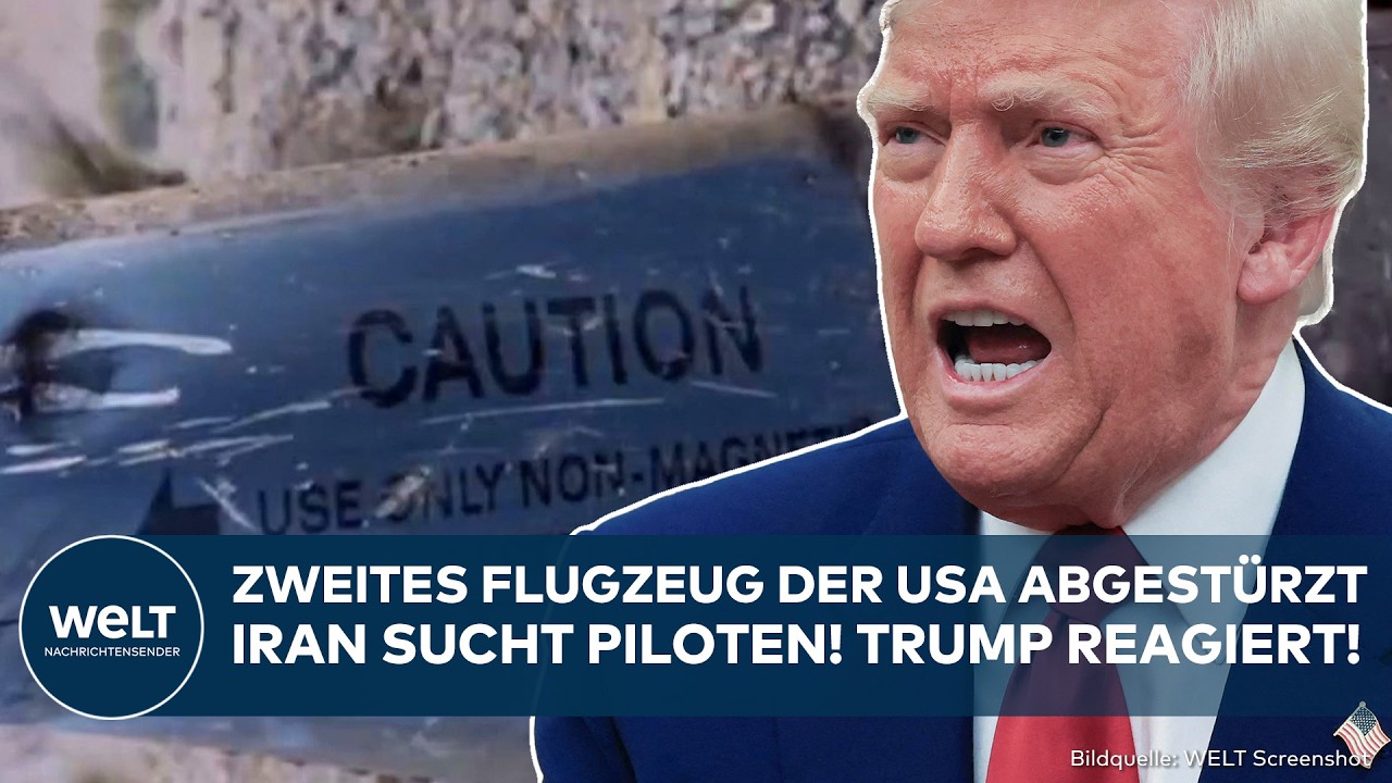IRAN: Donnerschlag! Zweites Flugzeug der USA abgest&uuml;rzt! Mullahs suchen Piloten - Trump reagiert