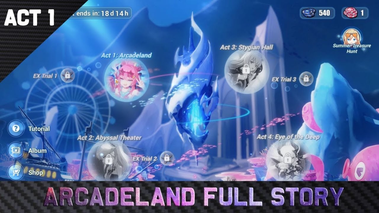 Honkai impact 3rd. 4.1 Gemina Invasions Deep Paradise! ACT 1 / FULL STORY