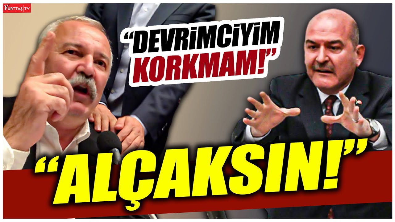 HDP'li Rıdvan Turan ve Süleyman Soylu arasında çok sert tartışma! AKP'liler ayağa kalktı!
