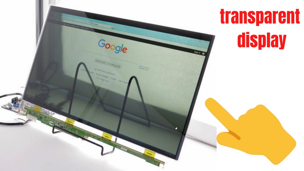 transparent computer monitor || transparent display screen  || transparent monitor at your home