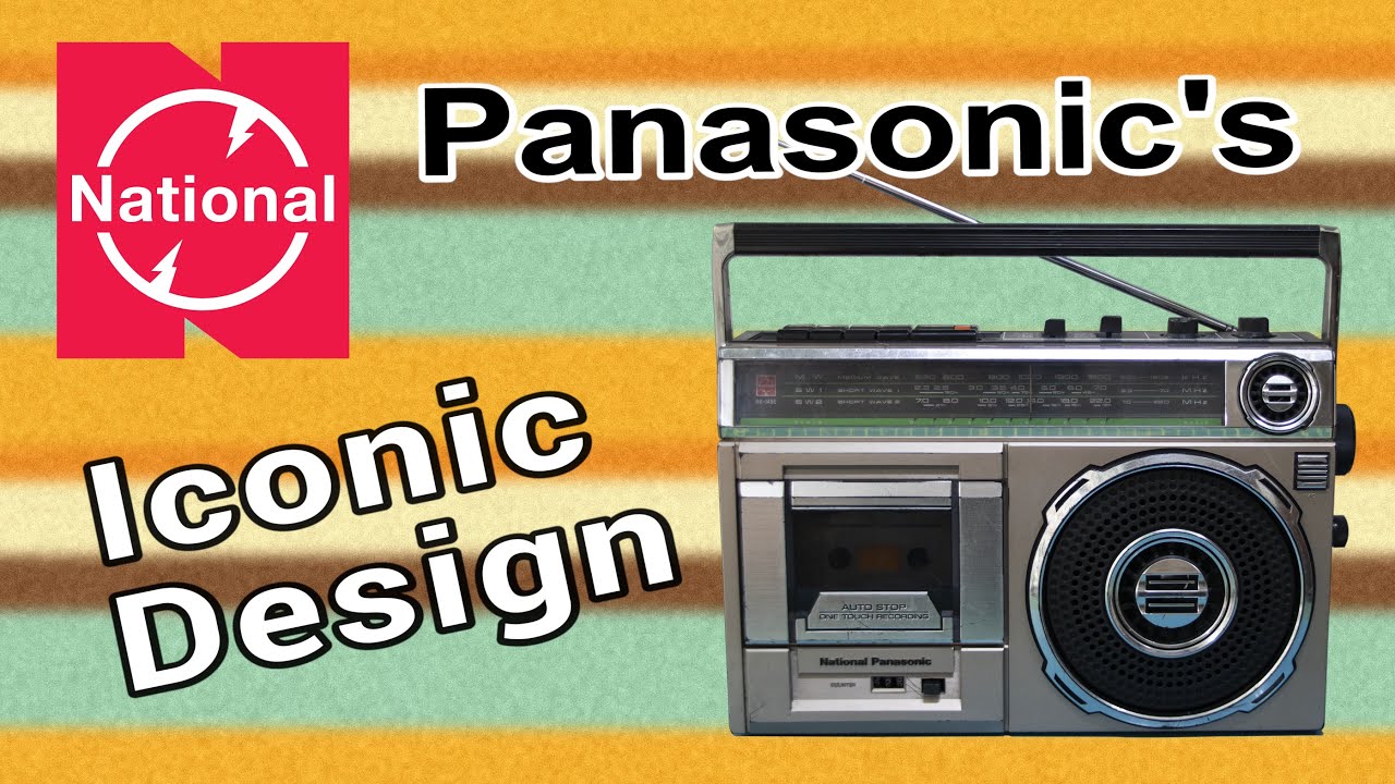 National Panasonic RX1490T | Most beautiful 80s vintage | Restoration story | 4K |