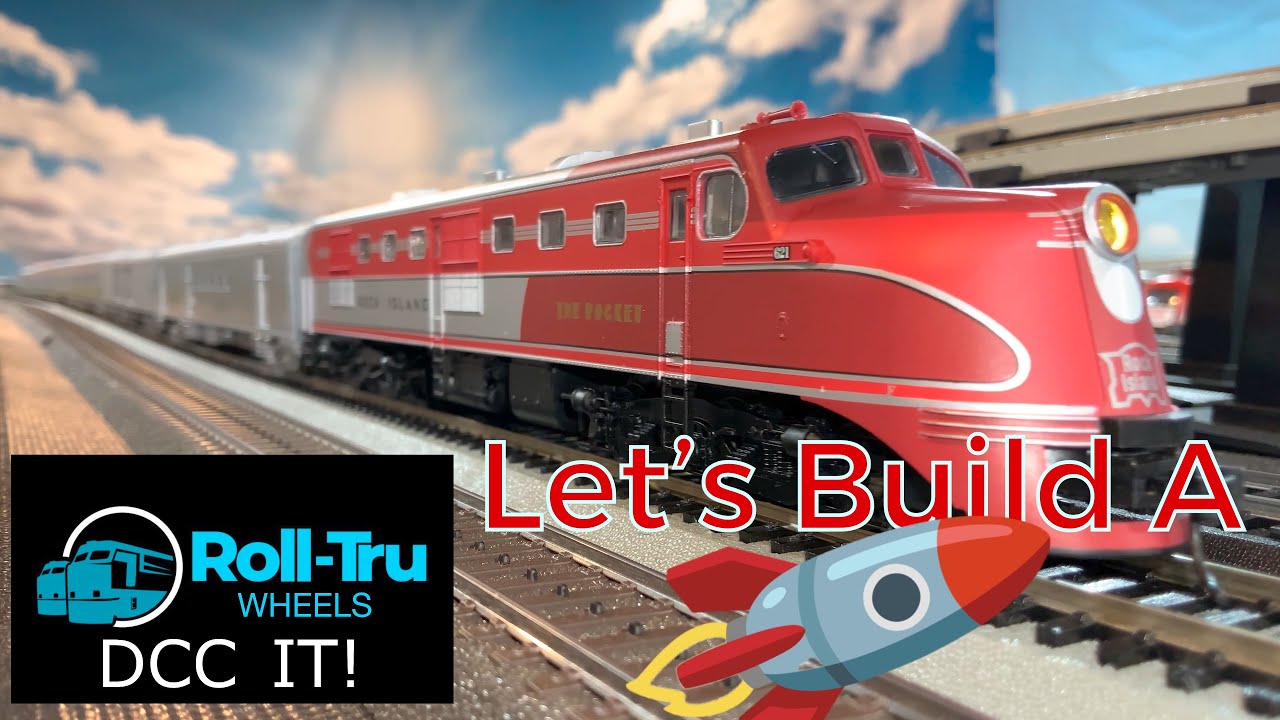 DCC IT! Building a Rocket! Converting a HO Scale Proto 1000 Rock Island ALCO DL-109 (And Consist)