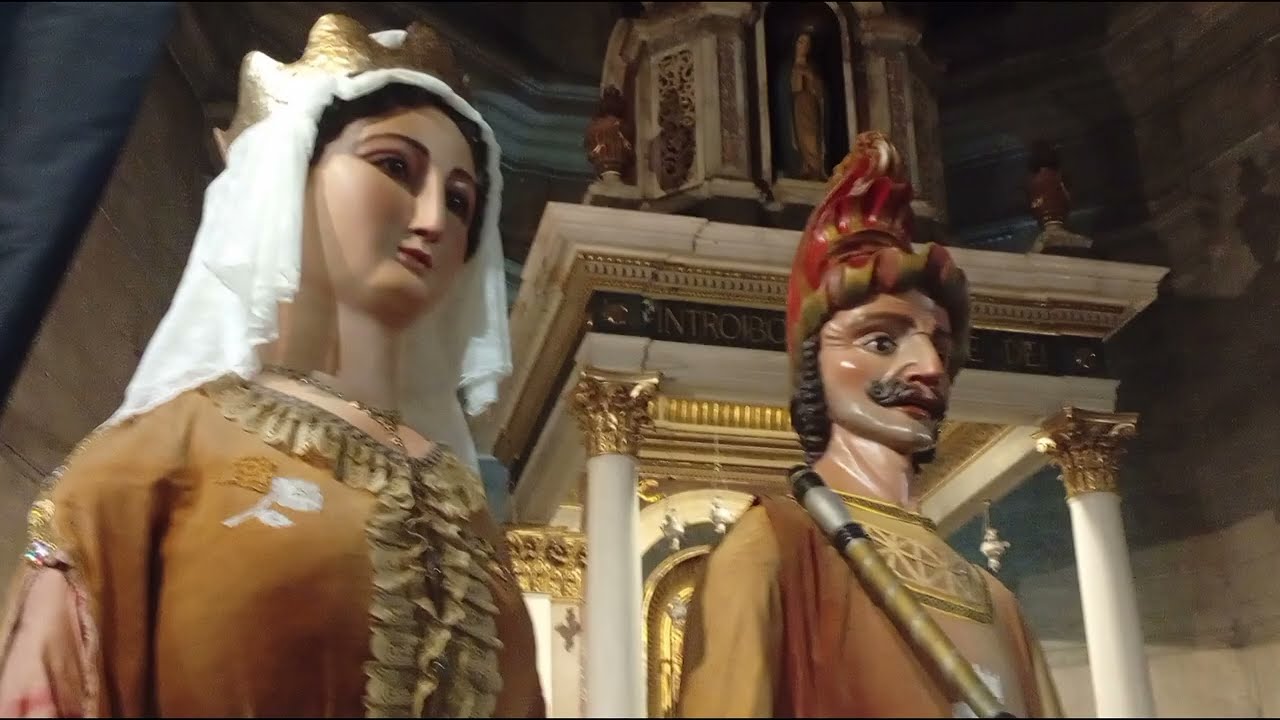Presentació dels gegants vells de l'Arboç