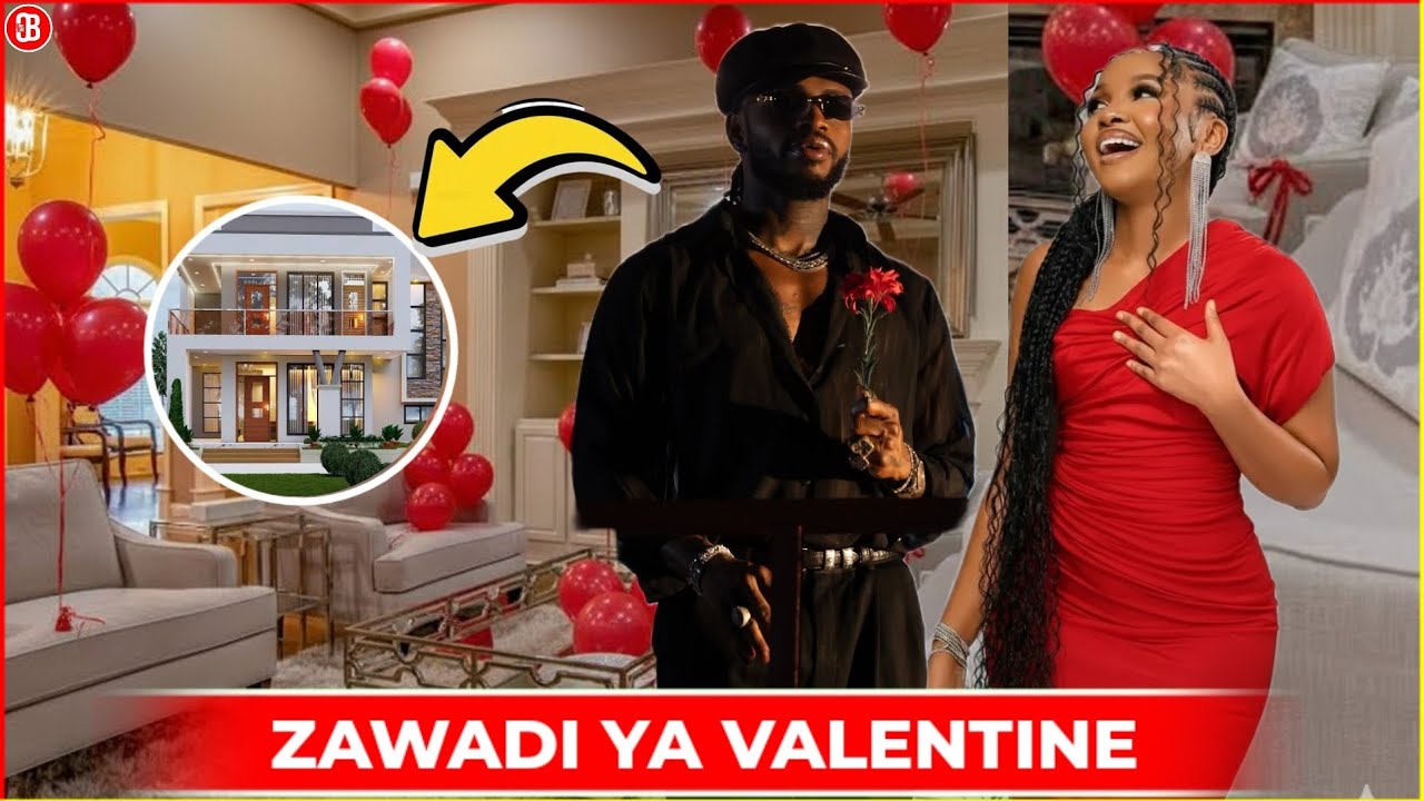 Waooh! DIAMOND afanya kufuru hii ampatia ZUCHU zawadi hii ya thamani siku hii ya Valentine❤